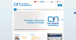 Desktop Screenshot of fcn.edu.br