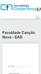 Mobile Screenshot of ead.fcn.edu.br